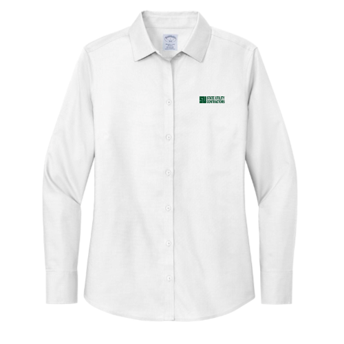 State Utility Contractors - Women's Wrinkle-Free Stretch Nailhead Shirt v1