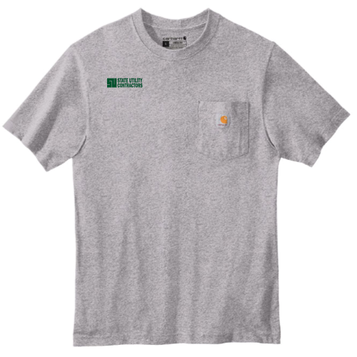 State Utility Contractors - Carhartt Workwear Pocket Short Sleeve T-Shirt v2