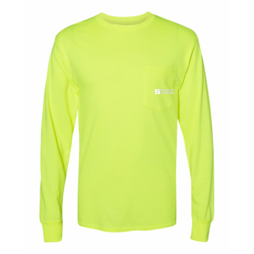 State Utility Contractors - Workwear Long Sleeve Pocket T-Shirt v1
