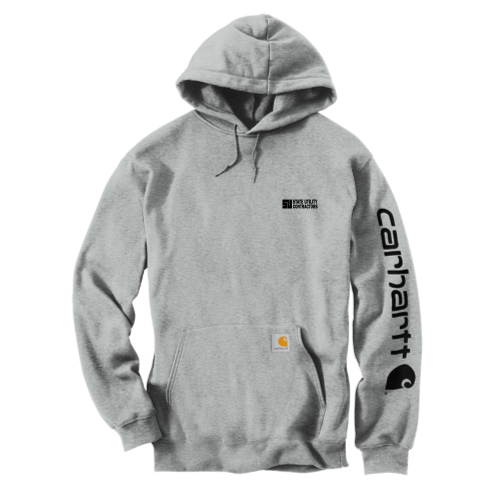 State Utility Contractors - Carhartt Midweight Hooded Logo Sweatshirt v2