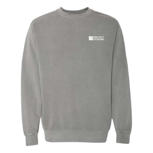 State Utility Contractors - Pigment-Dyed Crewneck Sweatshirt v1