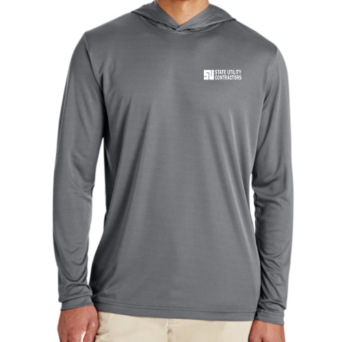 State Utility Contractors - Men's Zone Performance Hooded T-Shirt v1