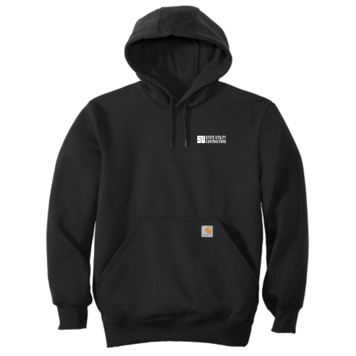 State Utility Contractors - Carhartt Rain Defender Paxton Heavyweight Hooded Sweatshirt v1