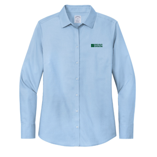 State Utility Contractors -  Women's Wrinkle-Free Stretch Nailhead Shirt v1
