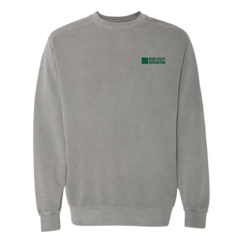 State Utility Contractors - Pigment-Dyed Crewneck Sweatshirt v3