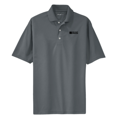 State Utility Contractors - Sport-Tek Dri-Mesh Polo v2