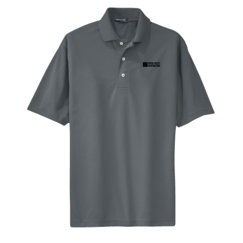 State Utility Contractors - Sport-Tek Tall Dri-Mesh Polo v2