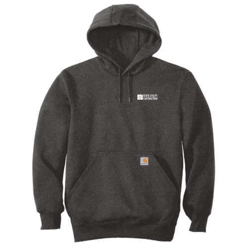 State Utility Contractors - Carhartt Rain Defender Paxton Heavyweight Hooded Sweatshirt v1