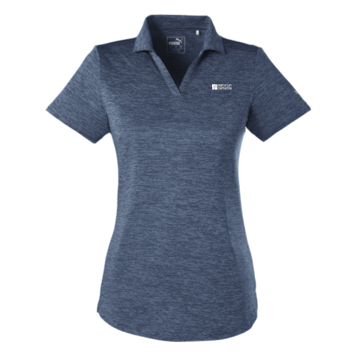 State Utility Contractors - Ladies Icon Heather Polo v2