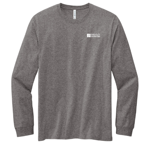 State Utility Contractors - Volunteer Knitwear Chore Long Sleeve Tee USA-Made v1