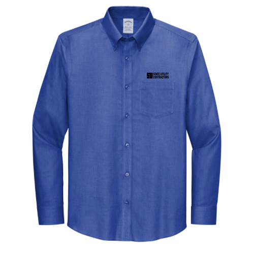 State Utility Contractors - Brooks Brothers Wrinkle-Free Stretch Nailhead Shirt v1