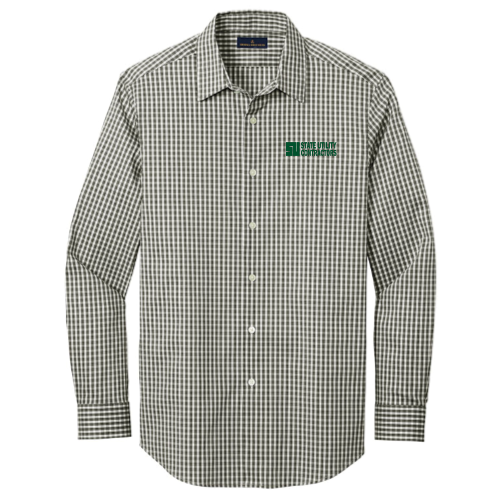 State Utility Contractors - Brooks Brothers Tech Stretch Patterned Shirt v2