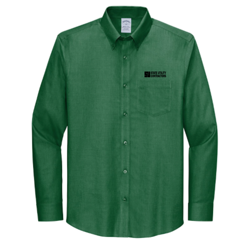 State Utility Contractors - Brooks Brothers Wrinkle-Free Stretch Nailhead Shirt v1