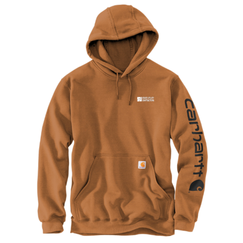State Utility Contractors - Carhartt Midweight Hooded Logo Sweatshirt v1