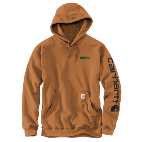 State Utility Contractors - Carhartt Midweight Hooded Logo Sweatshirt v3