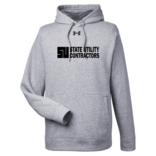 State Utility Contractors - Men's Hustle Pullover Hooded Sweatshirt v3