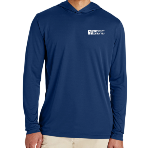 State Utility Contractors - Men's Zone Performance Hooded T-Shirt v1