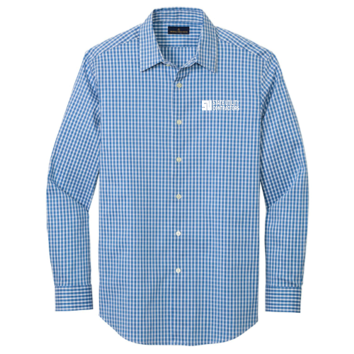 State Utility Contractors - Brooks Brothers Tech Stretch Patterned Shirt v1