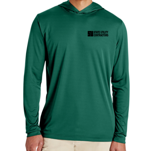 State Utility Contractors - Men's Zone Performance Hooded T-Shirt v3