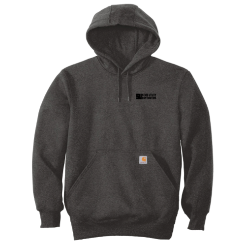 State Utility Contractors - Carhartt Rain Defender Paxton Heavyweight Hooded Sweatshirt v3
