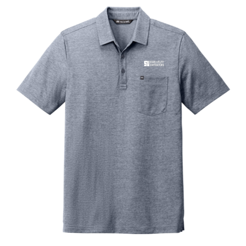 State Utility Contractors - TravisMathew Oceanside Heather Pocket Polo v1