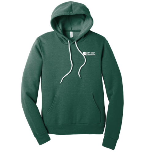 State Utility Contractors - Unisex Poly/Cotton Hooded Pullover Sweatshirt v1
