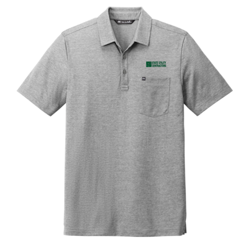 State Utility Contractors - TravisMathew Oceanside Heather Pocket Polo v2
