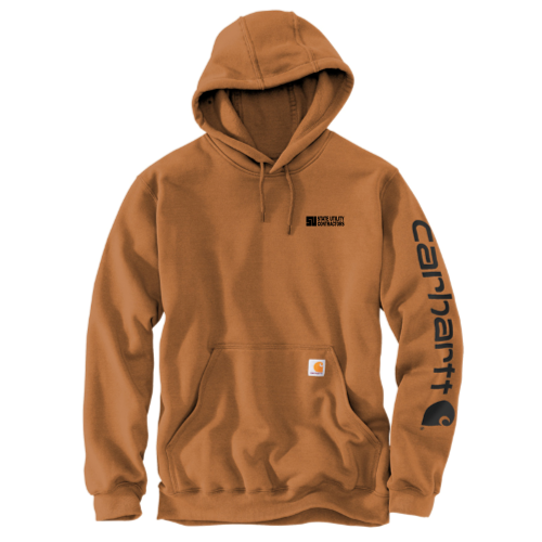 State Utility Contractors - Carhartt Midweight Hooded Logo Sweatshirt v2