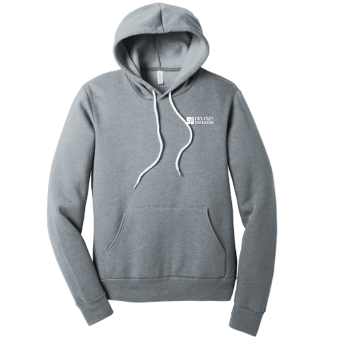 State Utility Contractors - Unisex Poly/Cotton Hooded Pullover Sweatshirt v1