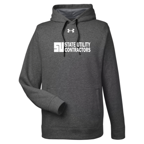 State Utility Contractors - Men's Hustle Pullover Hooded Sweatshirt v1