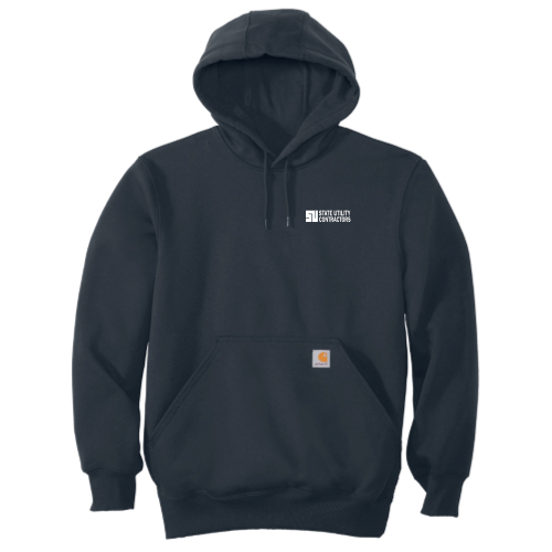State Utility Contractors - Carhartt Rain Defender Paxton Heavyweight Hooded Sweatshirt v1