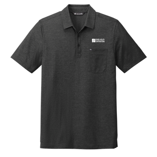 State Utility Contractors - TravisMathew Oceanside Heather Pocket Polo v1