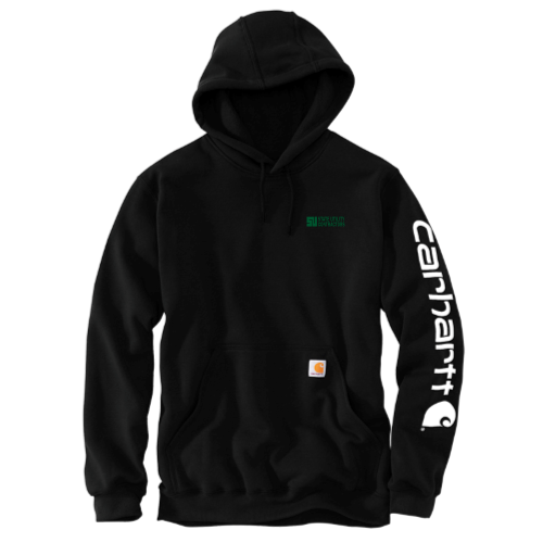 State Utility Contractors - Carhartt Midweight Hooded Logo Sweatshirt v3