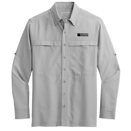 State Utility Contractors - Port Authority Long Sleeve UV Daybreak Shirt v3